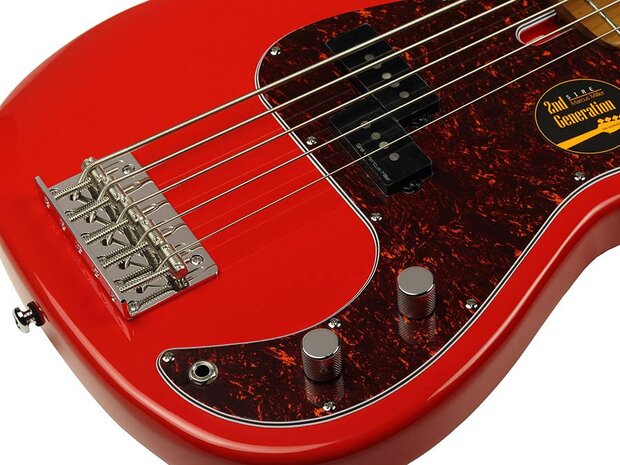 Sire Basses P5 Series Marcus Miller 5-snarige basgitaar, Dakota Red