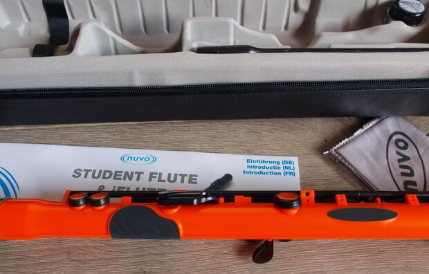 Nuvo Student Flute, oranje, Nederland edition!