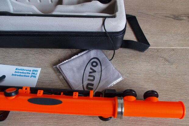 Nuvo Student Flute, oranje, Nederland edition!