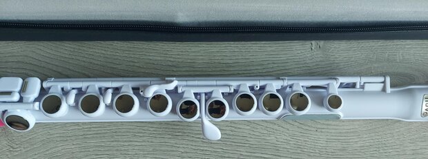 Nuvo Student Flute, White Pink