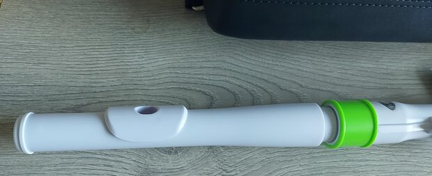 Nuvo Student Flute, White White Green