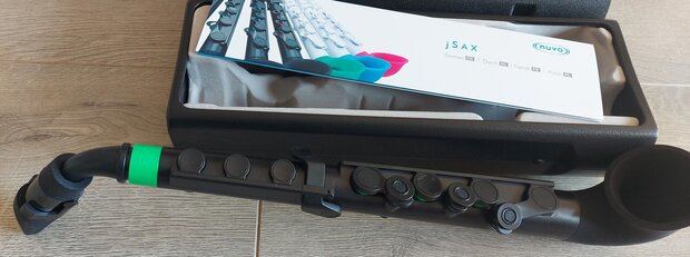 Nuvo jSax standaard kit, zwart/groen