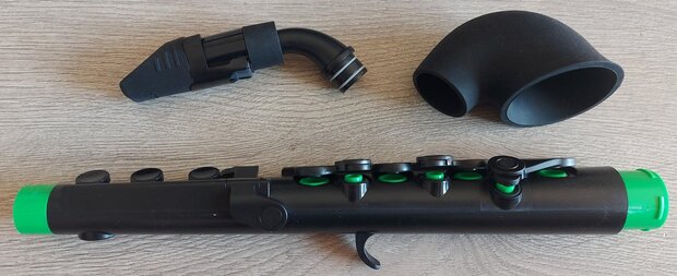 Nuvo jSax standaard kit, zwart/groen