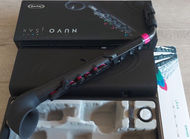 Nuvo jSax standaard kit, zwart/rose