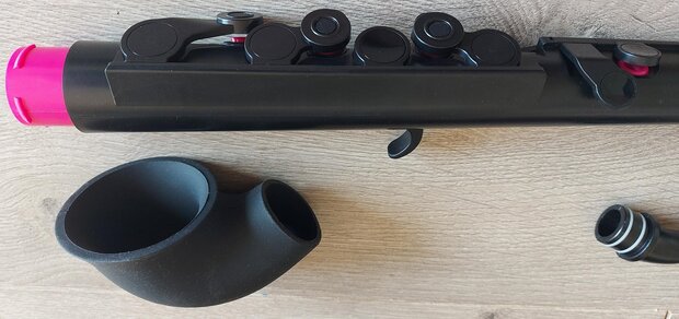 Nuvo jSax standaard kit, zwart/rose