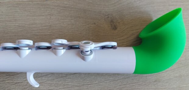 Nuvo jSax standaard kit, wit/groen