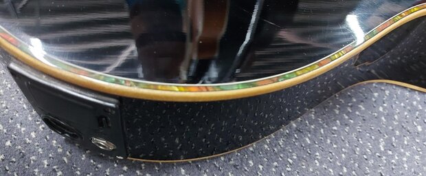 Motion BCX09CE-BK electro-akoestische gitaar, zwart