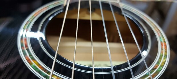 Motion BCX09CE-BK electro-akoestische gitaar, zwart