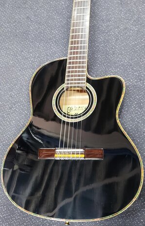 Motion BCX09CE-BK electro-akoestische gitaar, zwart