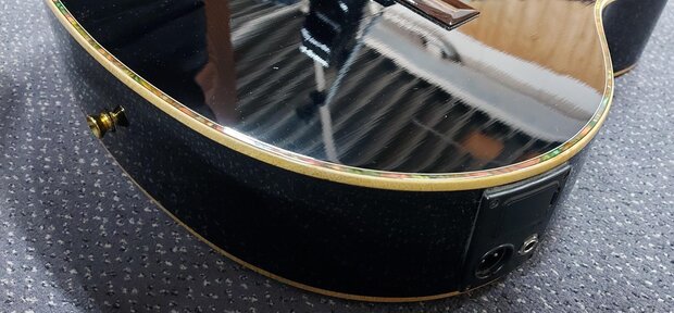 Beaverkreek Crossover BCX0SCE-BK, electro-akoestische klassieke gitaar