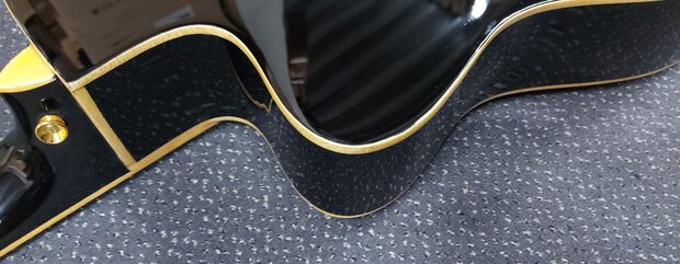 Beaverkreek Crossover BCX0SCE-BK, electro-akoestische klassieke gitaar