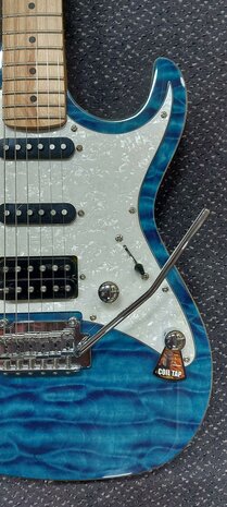 CORT E-Gitaar, G250DX, Transparent Blue