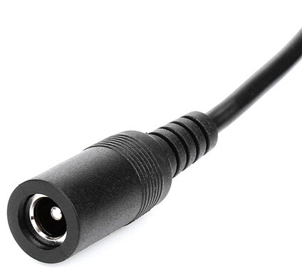 Power distribution cable, connects to psu, 5 female and 1 male connectors, netvoedingkabel, daisy chain