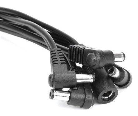 Power distribution cable, connects to psu, 5 female and 1 male connectors, netvoedingkabel, daisy chain