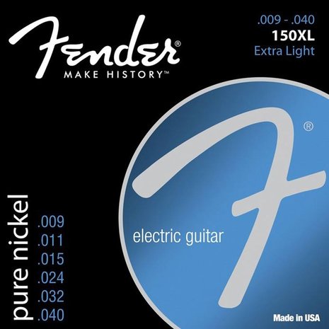 Fender Original 150 snarenset e-gitaar, pure nickel, 011 of 012