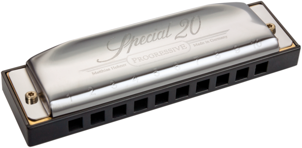 Hohner Special 20 Progressive met kunststof case, diverse stemmingen