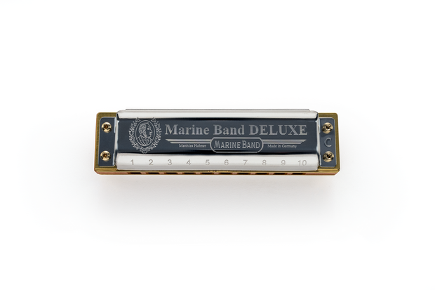 Hohneer Mondharmonica, Marine Band – Deluxe, E-, G-, A-, Bb of C-stemming