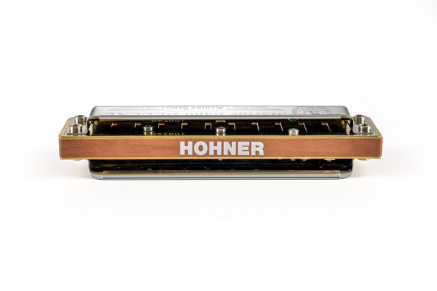 Hohneer Mondharmonica, Marine Band – Deluxe, E-, G-, A-, Bb of C-stemming