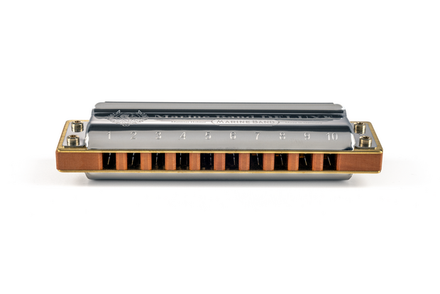 Hohneer Mondharmonica, Marine Band – Deluxe, E-, G-, A-, Bb of C-stemming