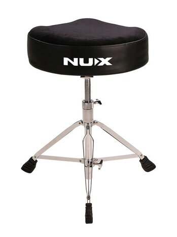 Nux Drumthrone / Drumkruk, traploos verstelbaar door spindel