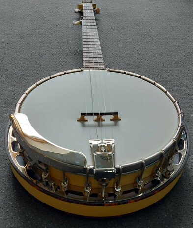 Recording King Banjo Starlight Sunbeam RKS-06-YE 5-snarig