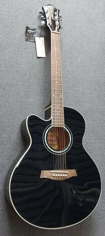 Richwood limited edition semi-ak, zwart, linkshandig