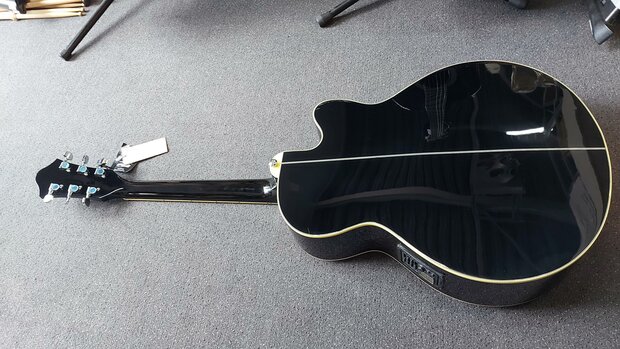 Richwood limited edition semi-ak, zwart, linkshandig