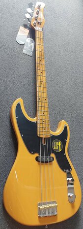 Sire Basses D5+ Series Marcus Miller basgitaar, Butterscotch Blonde