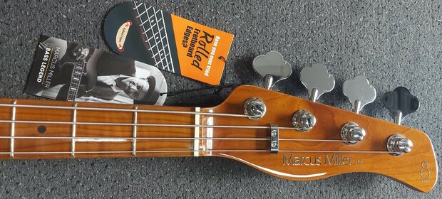 Sire Basses D5+ Series Marcus Miller basgitaar, Butterscotch Blonde