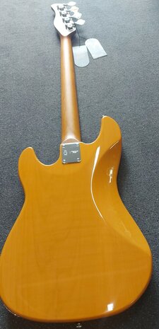 Sire Basses D5+ Series Marcus Miller basgitaar, Butterscotch Blonde
