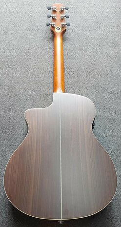 WALDEN Folkgitaar G800CE, Grand Auditorium Cut, massief, gesatineerd, EQ, electro-akoestisch met gigbag