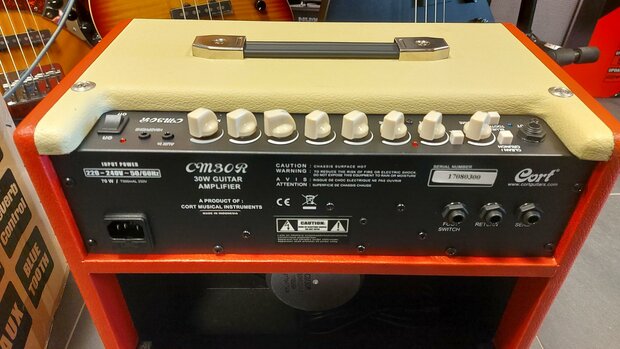 CORT Electr gitaarcombo, CM30R, Dark Red, 30 W