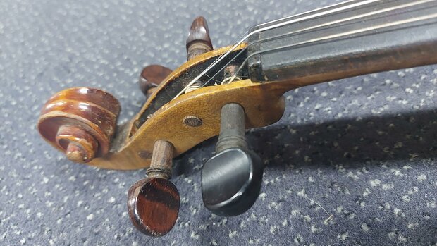 Viool 4/4, Handmade van voor 2000, nu met koffer en strijkstok