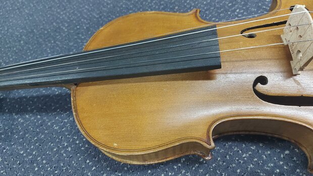 Viool 4/4, Handmade van voor 2000, nu met koffer en strijkstok