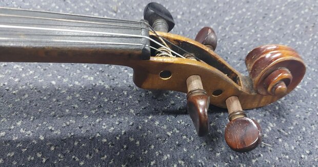 Viool 4/4, Handmade van voor 2000, nu met koffer en strijkstok