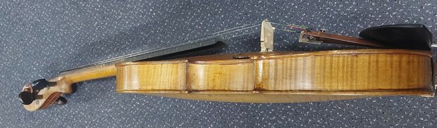 Viool 4/4, Handmade van voor 2000, nu met koffer en strijkstok