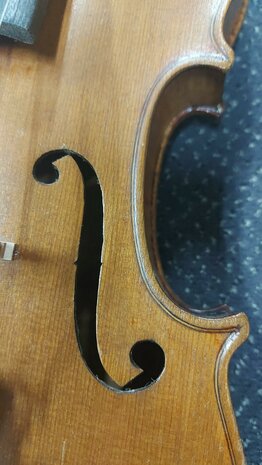 Viool 4/4, Handmade van voor 2000, nu met koffer en strijkstok