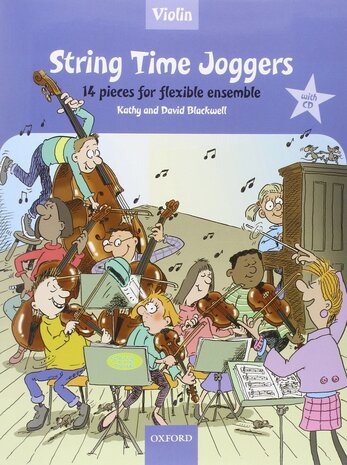 String Time Joggers voor viool, met CD