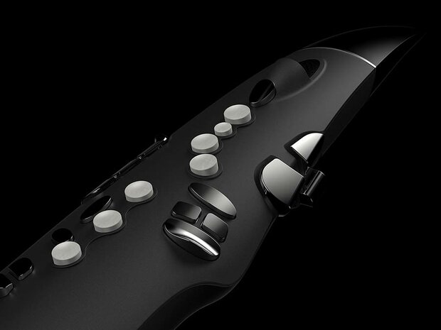 NUX Nes-1 digitale saxofoon, met bluetooth, draadloos met 5W speaker, zwart
