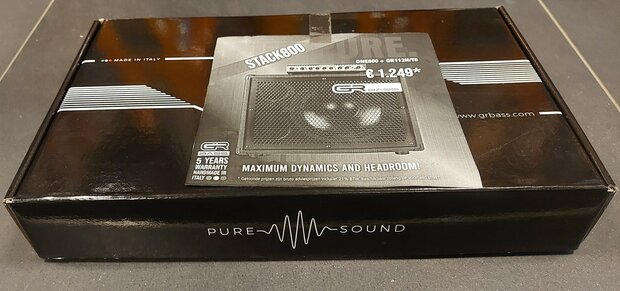 GR Bass One800  versterker 800W head