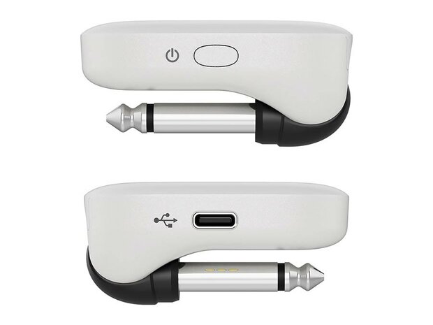 NUX Nes-1 digitale saxofoon, met bluetooth, draadloos met 5W speaker, wit