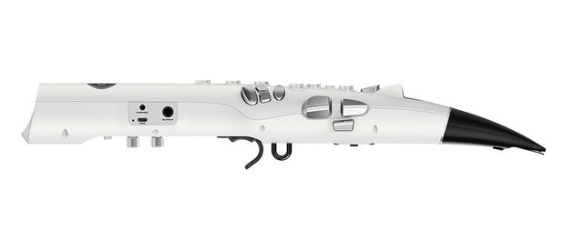 NUX Nes-1 digitale saxofoon, met bluetooth, draadloos met 5W speaker, wit