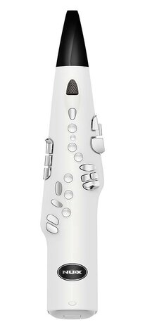 NUX Nes-1 digitale saxofoon, met bluetooth, draadloos met 5W speaker, wit