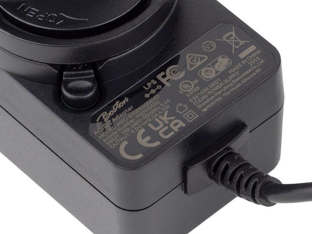 Boston voedingsadapter 9VDC 0.5A