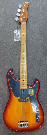 Sire Basses D5+ Series Marcus Miller basgitaar, Tobacco Sunburst