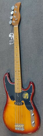 Sire Basses D5+ Series Marcus Miller basgitaar, Tobacco Sunburst