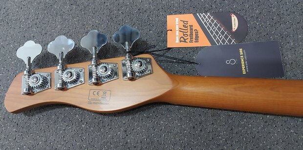 Sire Basses D5+ Series Marcus Miller basgitaar, Tobacco Sunburst