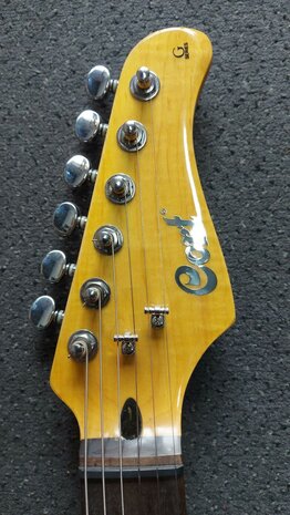 Cort Strat model G250DX, HSS Zwart