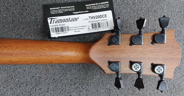 Lâg Tramontane Hyvibe 20 Glossy, Smart Guitar 