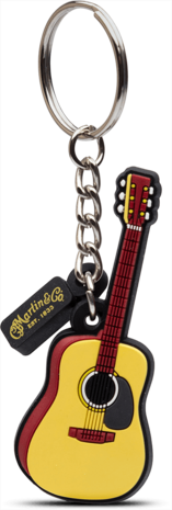 Martin D28-style sleutelhanger gitaar